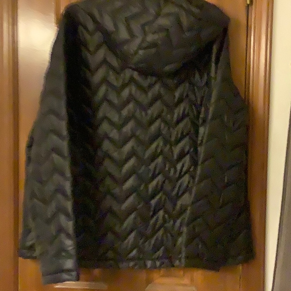 Black Nylon Jacket Polyester Filled - image 3